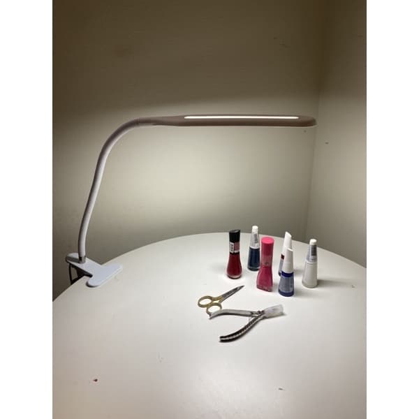 Luminária De Led De Mesa Flexível Para Manicure