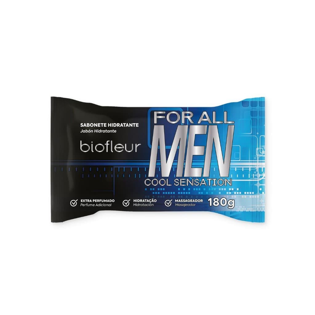 SABONETE BIOFLEUR 180G FOR ALL MEN