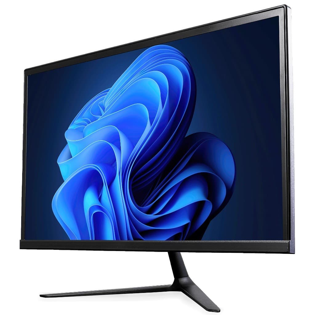 Computador All In One Pc 4GB RAM 128GB SSD HD Intel i3 Tela 21.5" Full HD 1080 HDMI VGA USB P2 Saídas De Som Integrado