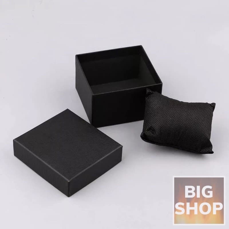 Caixa de Relogio Preta | PRESENTE DOS SONHOS caixa para relogio preta com espuma preta macia