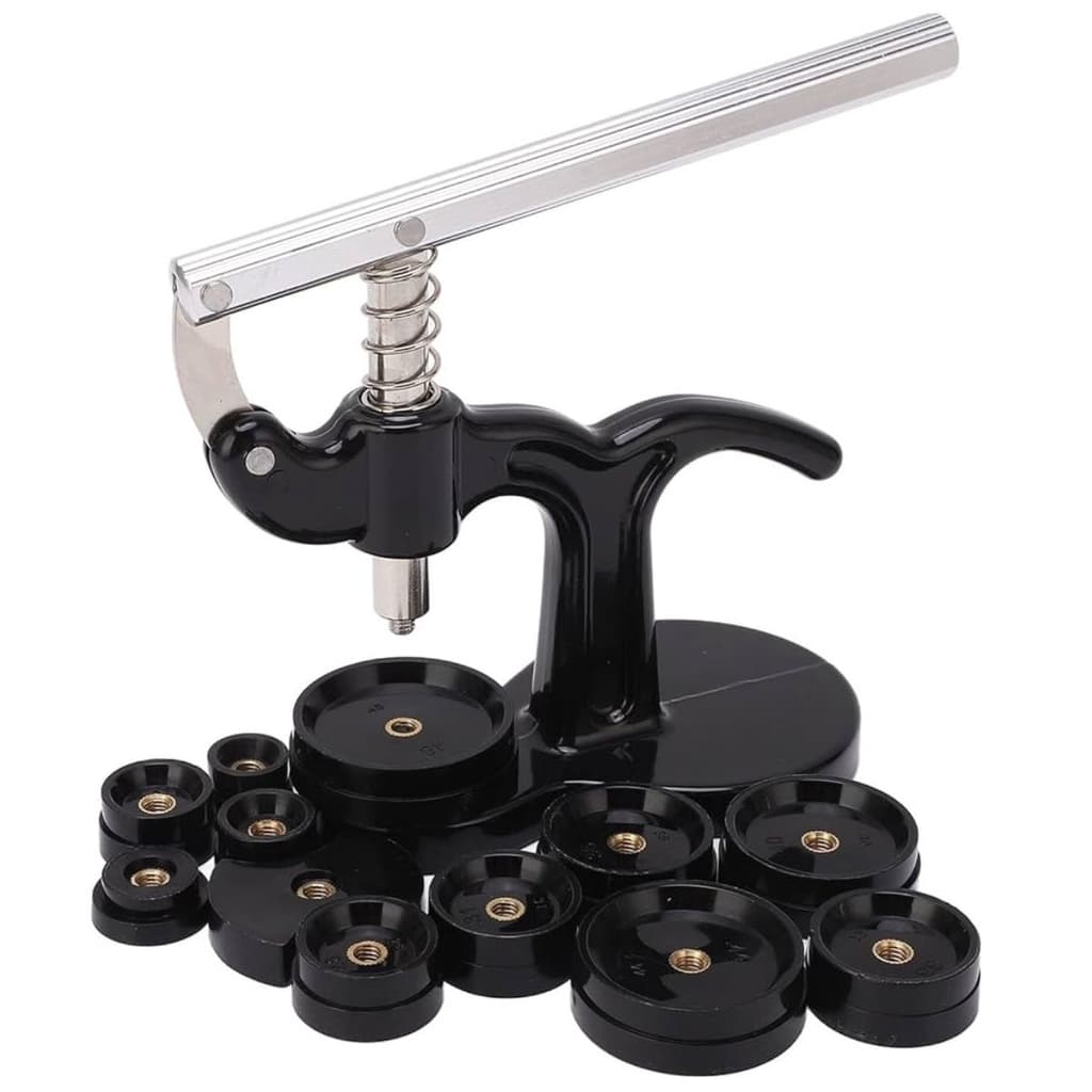Ferramenta prensa relojoeiro para fundo e vidro de relógios