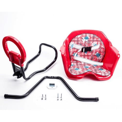 Cadeirinha Dianteira Luxo Pojda Vermelha