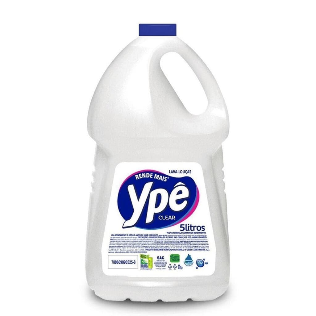 Detergente Líquido Clear Ypê - 5L