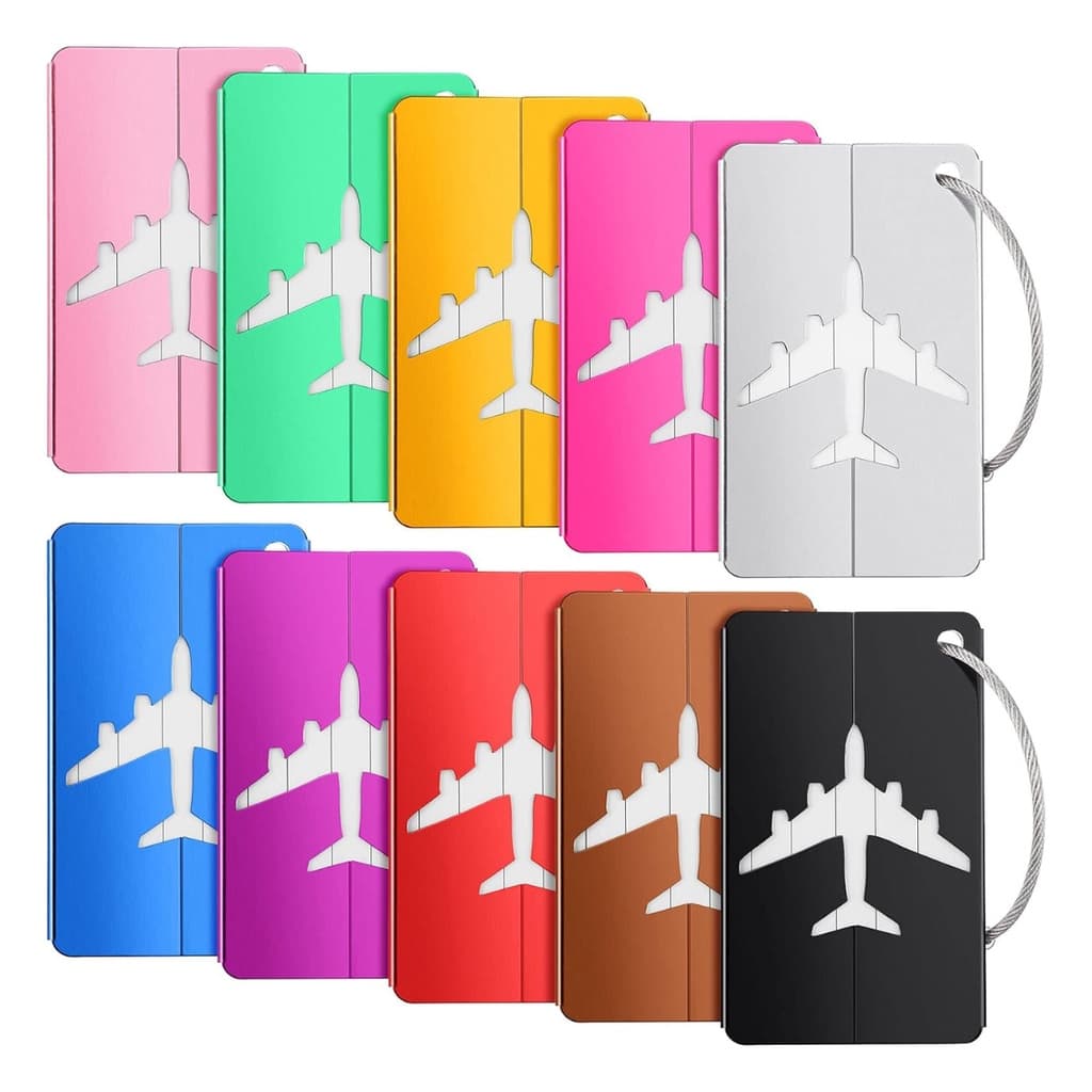 Tag De Mala Resistente Para Identificação Bagagem Viagem A Prova D'agua