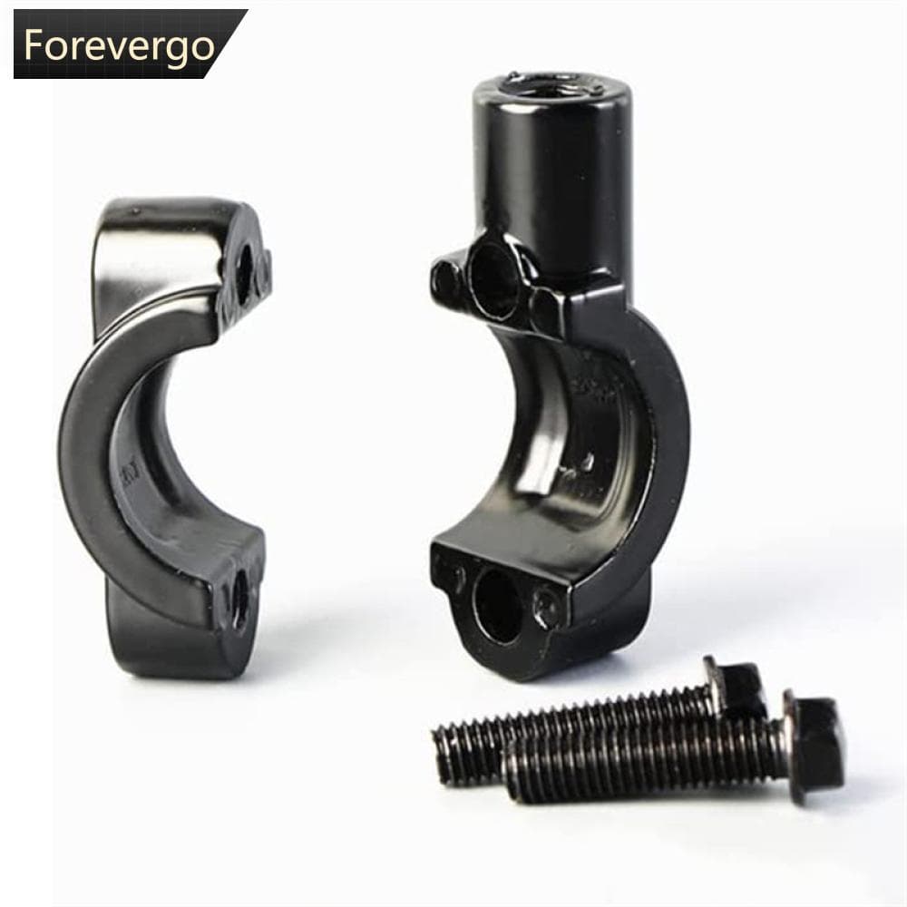 FOREVERGO M8 M10 22mm 25mm Motocicleta Retrovisor Guidão Porta-Espelho Adaptador Base De Grampo J8M4