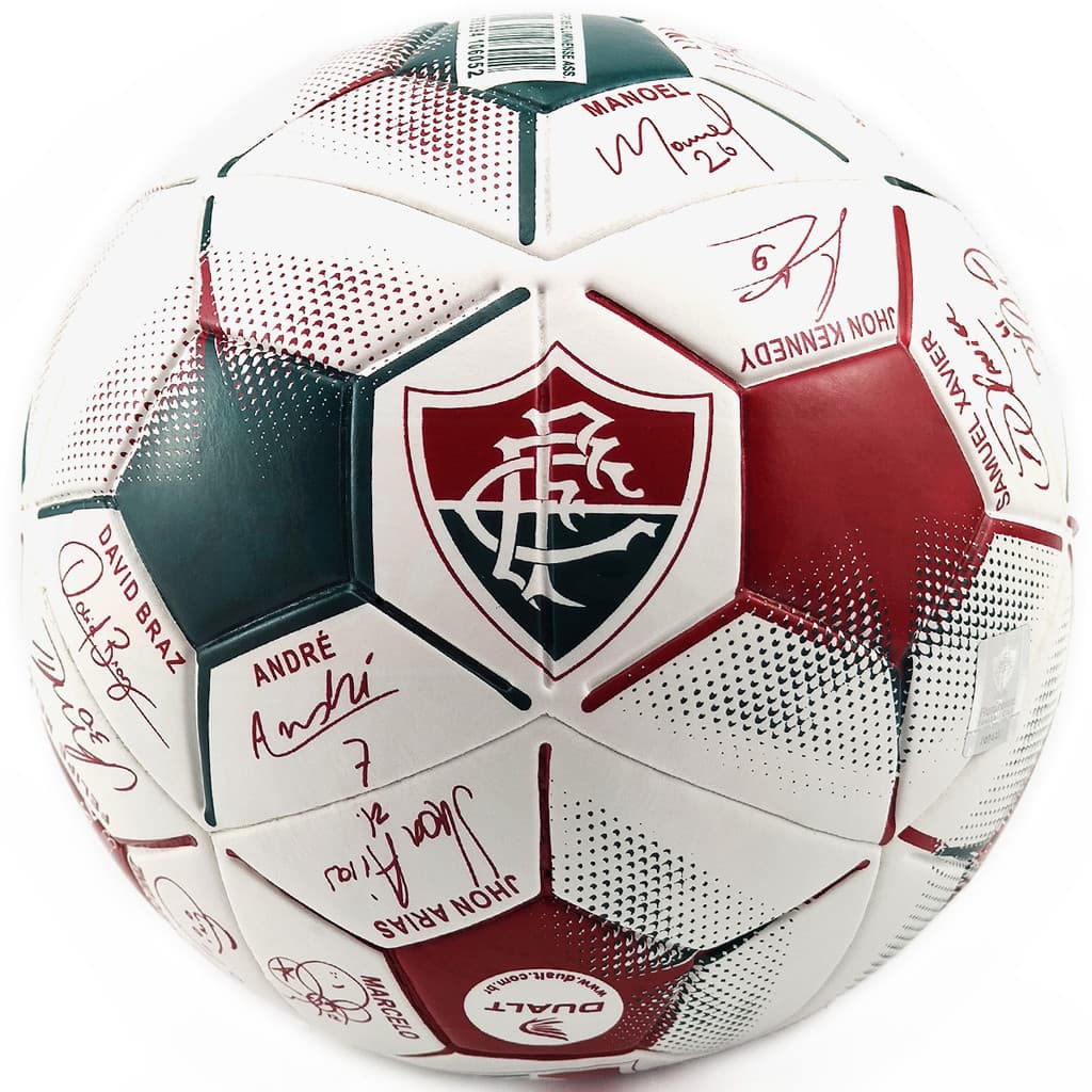 Bola De Futebol Oficial Licenciada Fluminense Assinaturas - Dualt