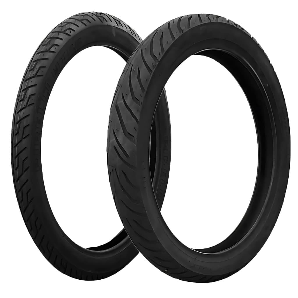 Kit Pneu Dk 150/ Dk 160 275-18 (80-100-18) + 100-80-18 Sem Camara Super City Pirelli