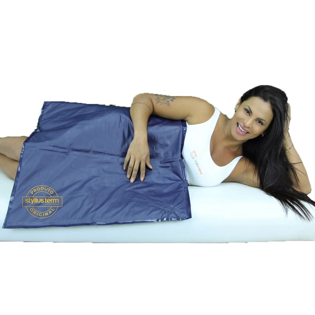 Manta Térmica Estética corporal com ANVISA 140x70 com Infra 2 Temperaturas