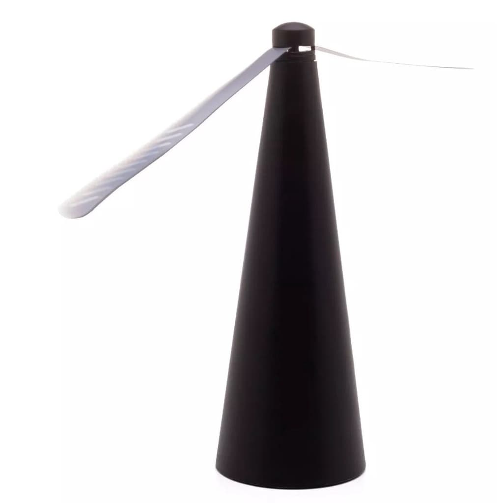 Ventilador Repelente de mesa Anti Moscas Portátil -  Cores: Preto e Dourado - Lyor