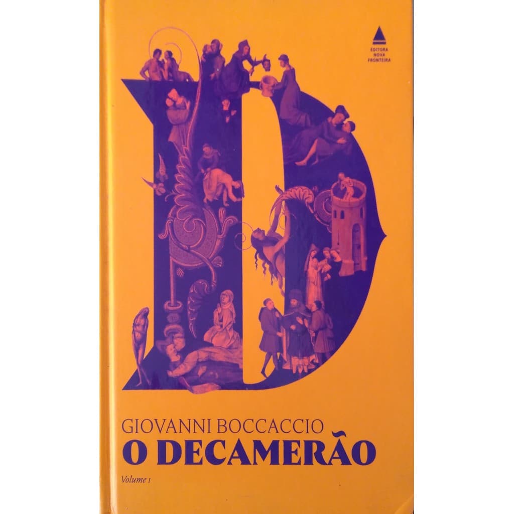 Livro O Decamerão de Giovanni Boccaccio