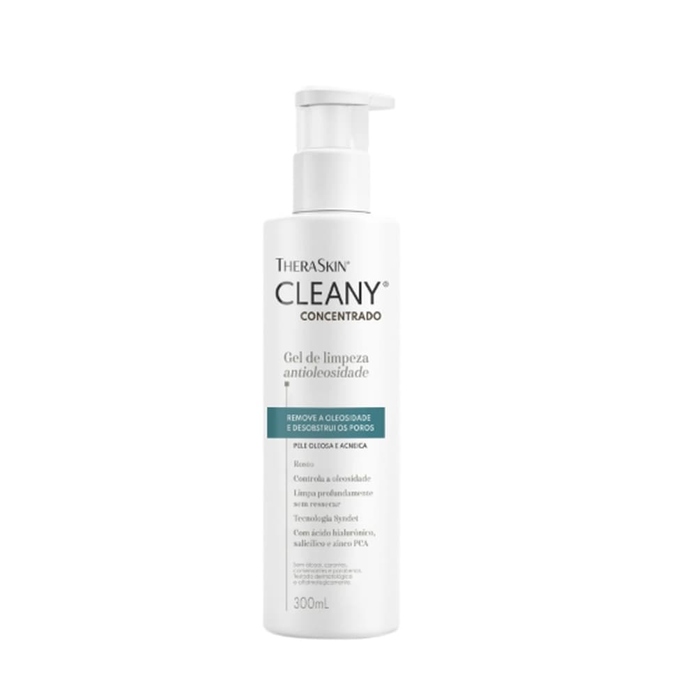 TheraSkin Cleany Concentrado Gel de Limpeza Facial 300ml