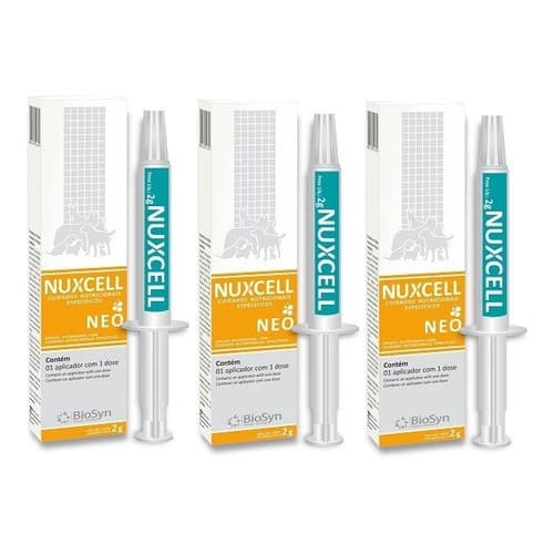 Kit 3 Nuxcell Neo Imunidade Suplemento Vitamínico Biosyn 2g