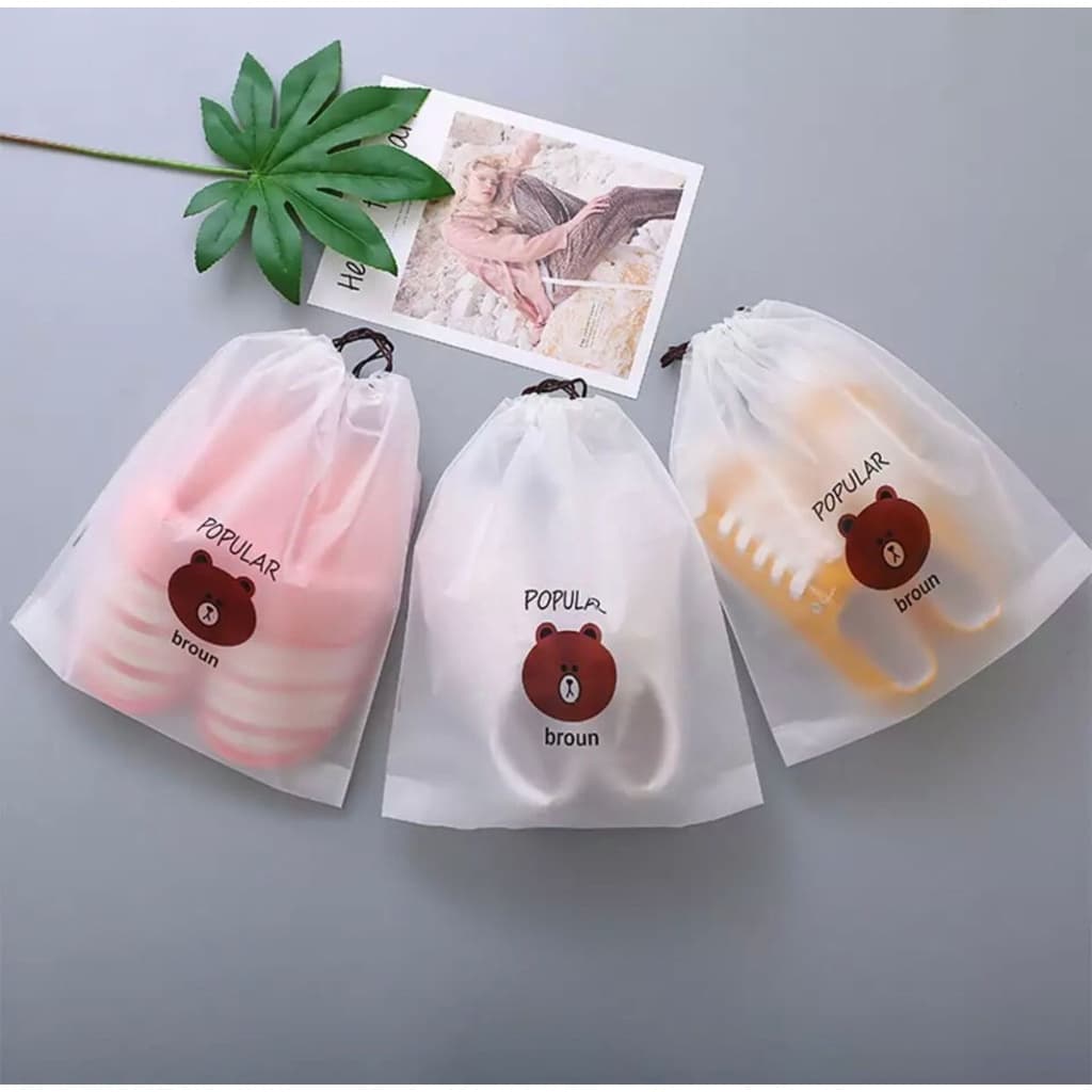 Jogo Com 5 Sacos Organizador  Impermeável Para Roupa Sapato Mala Para Viagem Passeio