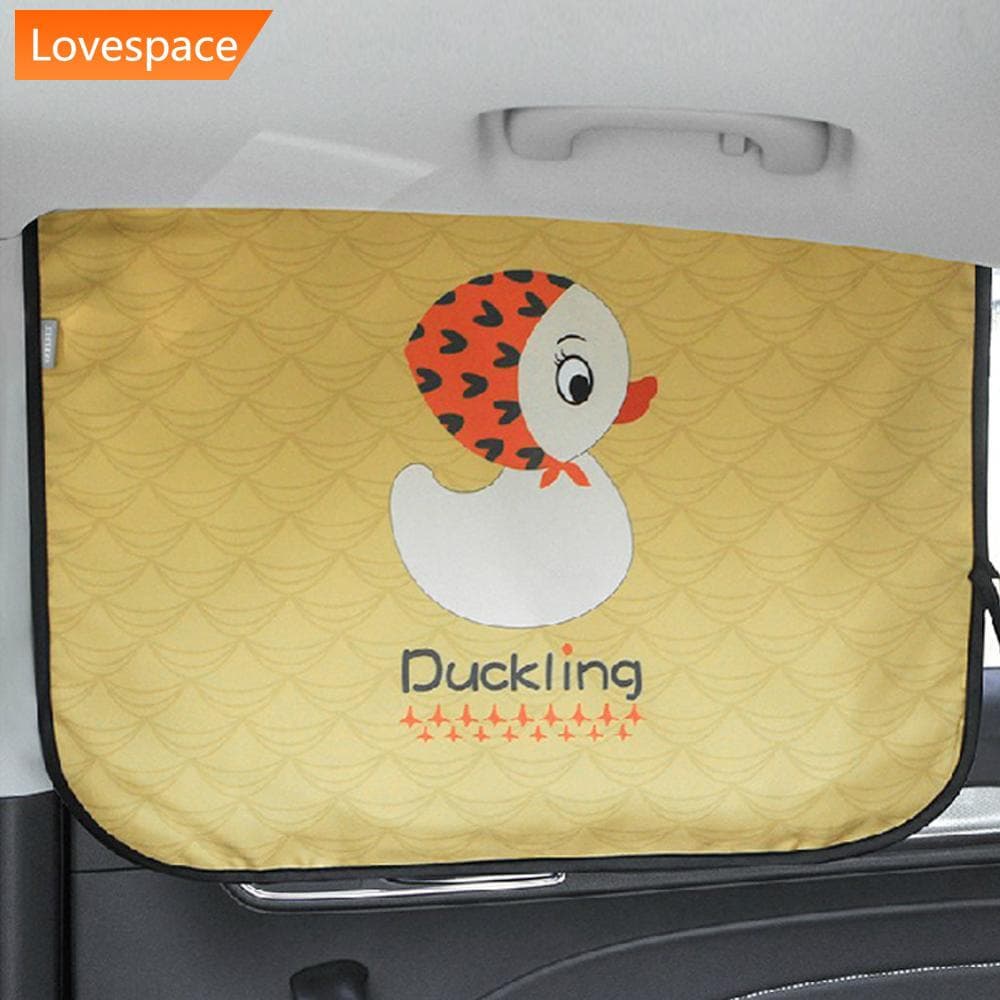 LS-STORE Janela Do Carro Cortina Magnética Lateral Proteção UV Para Crianças Bebês F5U5