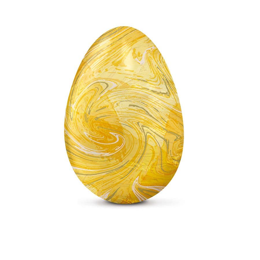 Papel Chumbo 43,5x58,5cm - Marmorizado Amarelo - 5 folhas - Cromus