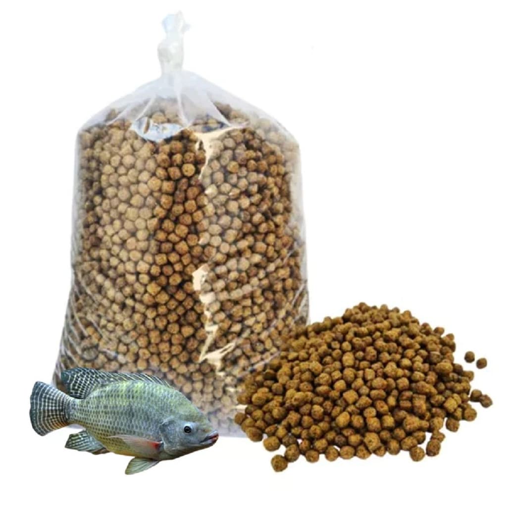 Ração Grossa Peixe Engorda Tilápia Pacu Tambaqui Carpas 1kg
