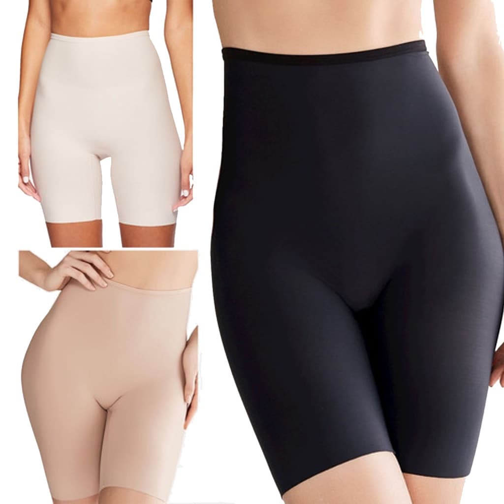 Bermuda Cintura Alta Feminina Triumph Plus Size Segunda Pele Modeladora Com Forro Diminui Celulite