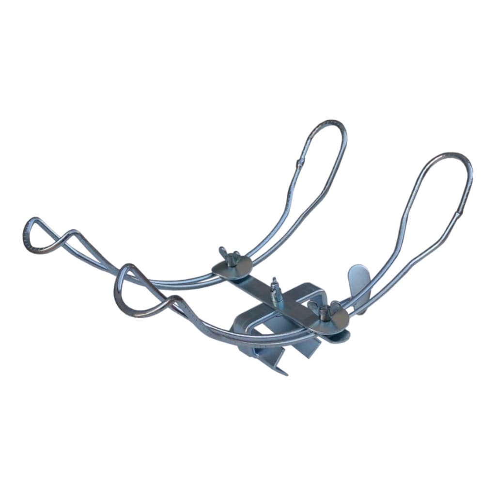 Suporte Para 02 Varas Borda De Barco Tipo Morcinha Hobby