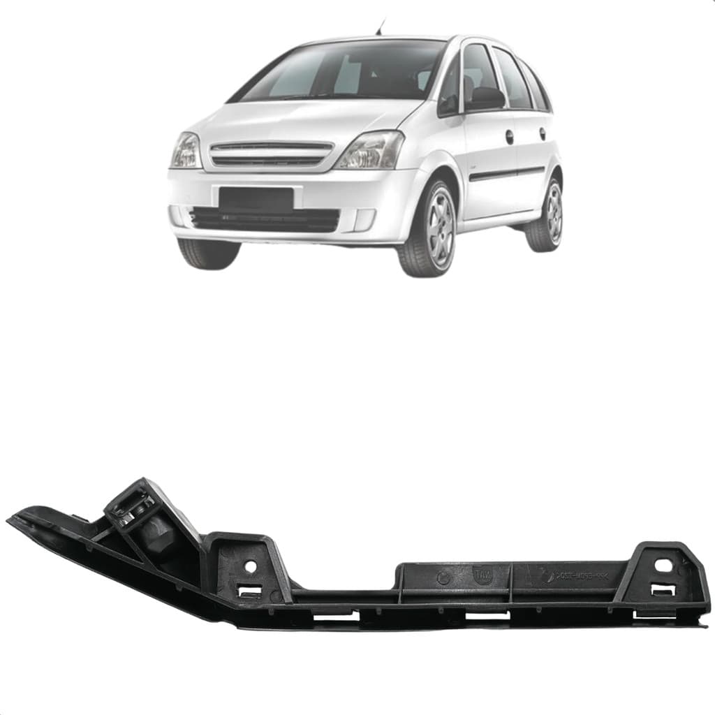 Guia Para choque Dianteiro Meriva 2003 Até 2012 Lado Esquerdo