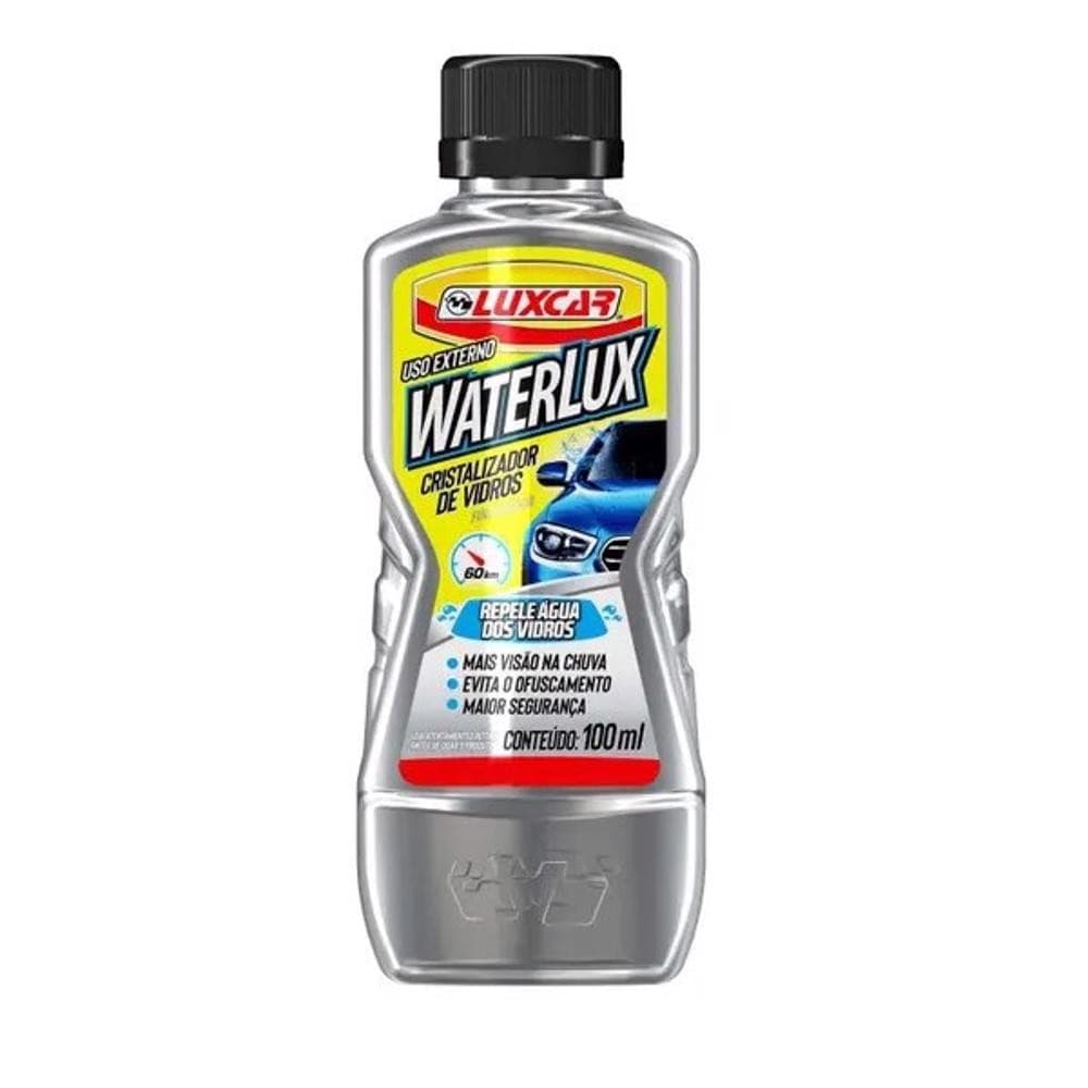 Cristalizador de Vidros Waterlux 100ml Luxcar