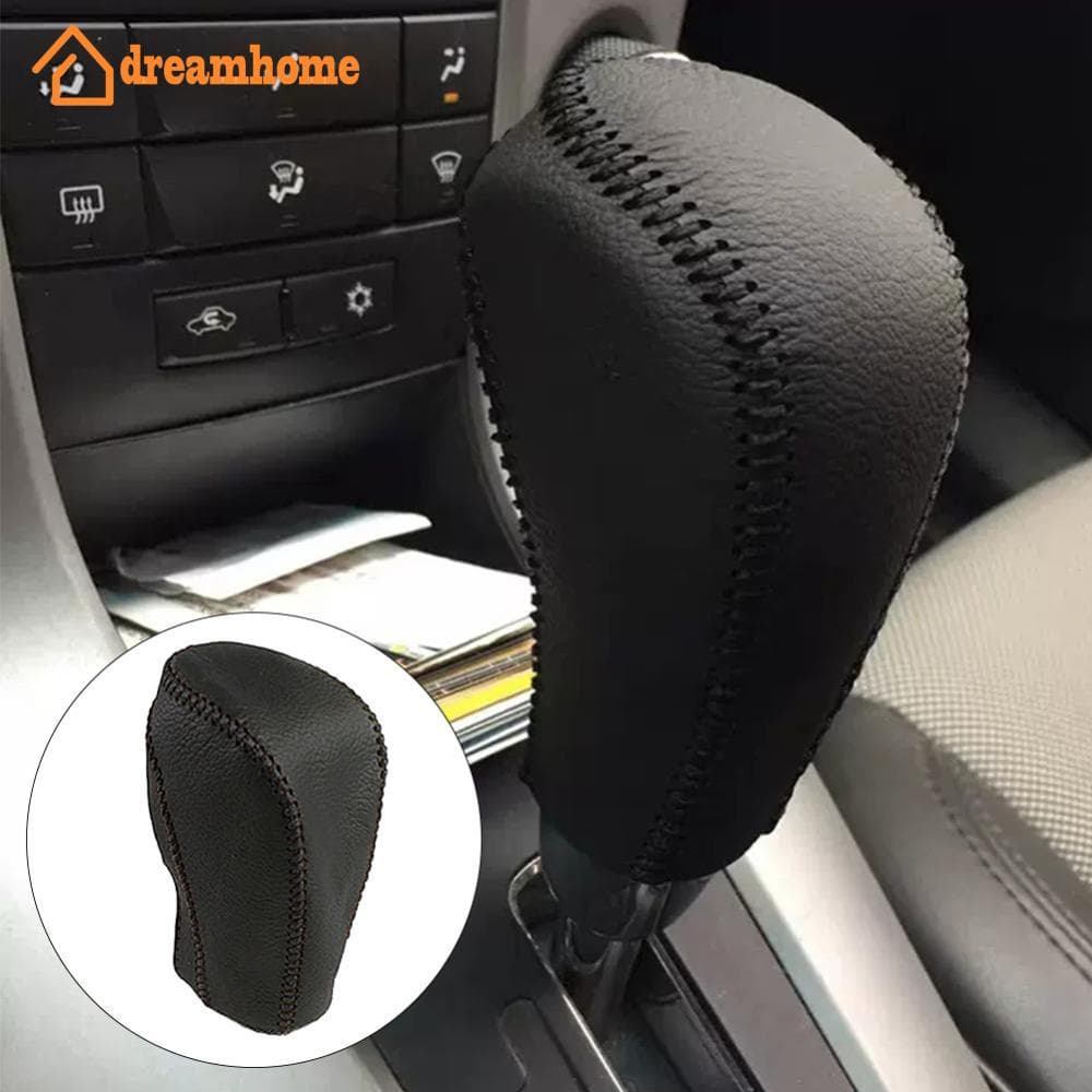 DREAMHOME Capa De Couro Para Mudança De Marcha De Carro Transmissão Automática Freio De Bricolagem Chevrolet/Cruze Mairuibao 2016-2018 K8W3
