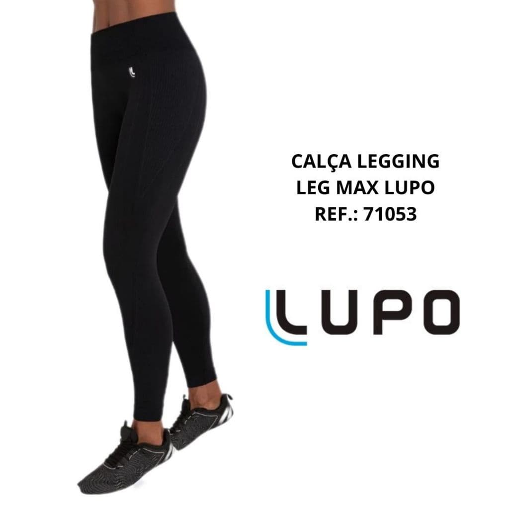 Calça Legging Feminina Adulto Leg Max Lupo Ref.: 71053