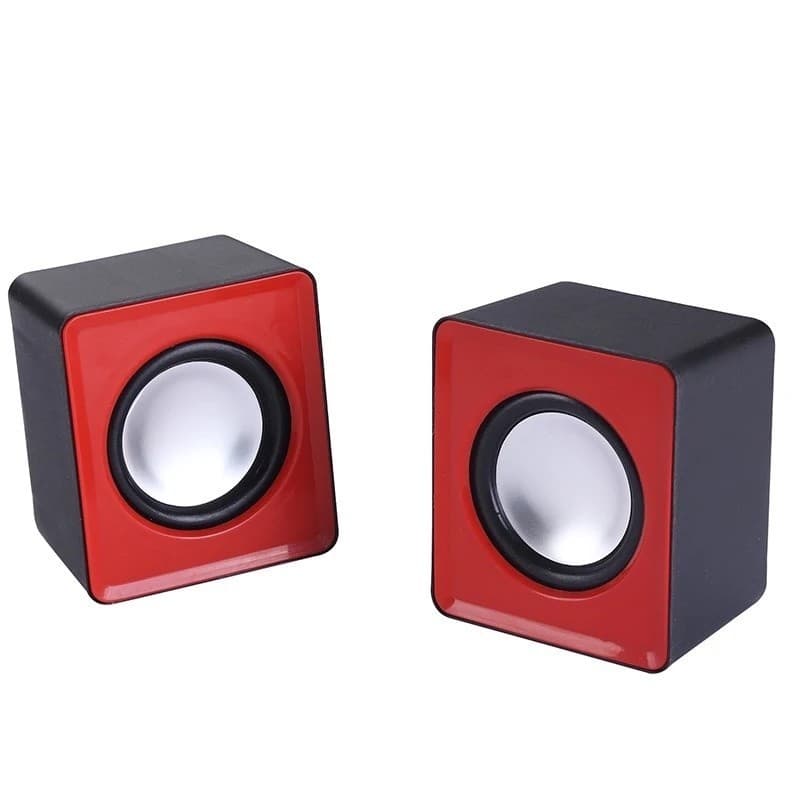 Mini Caixa De Som Para Pc E Notebook Knup Kp-609 Azul Plug p2