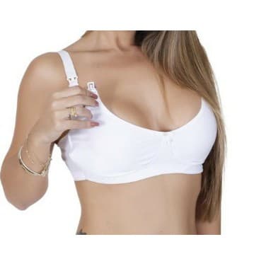 1 Sutiã Amamentação Com Bojo Pós Parto