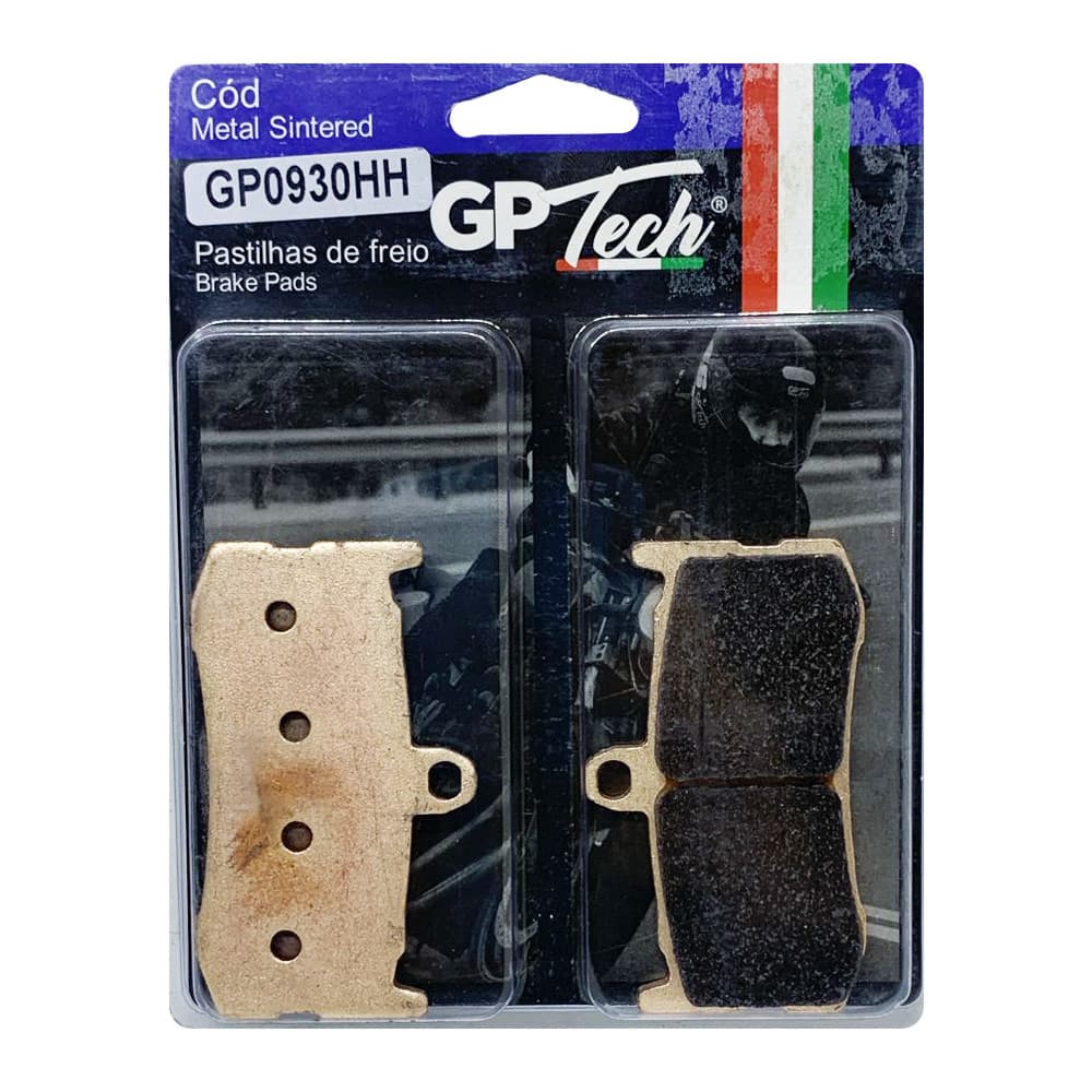 Pastilha Freio Dianteiro Daytona 675 Black Monobloc 2009 A 2012/ Daytona 675 2013 A 2017 GP Tech