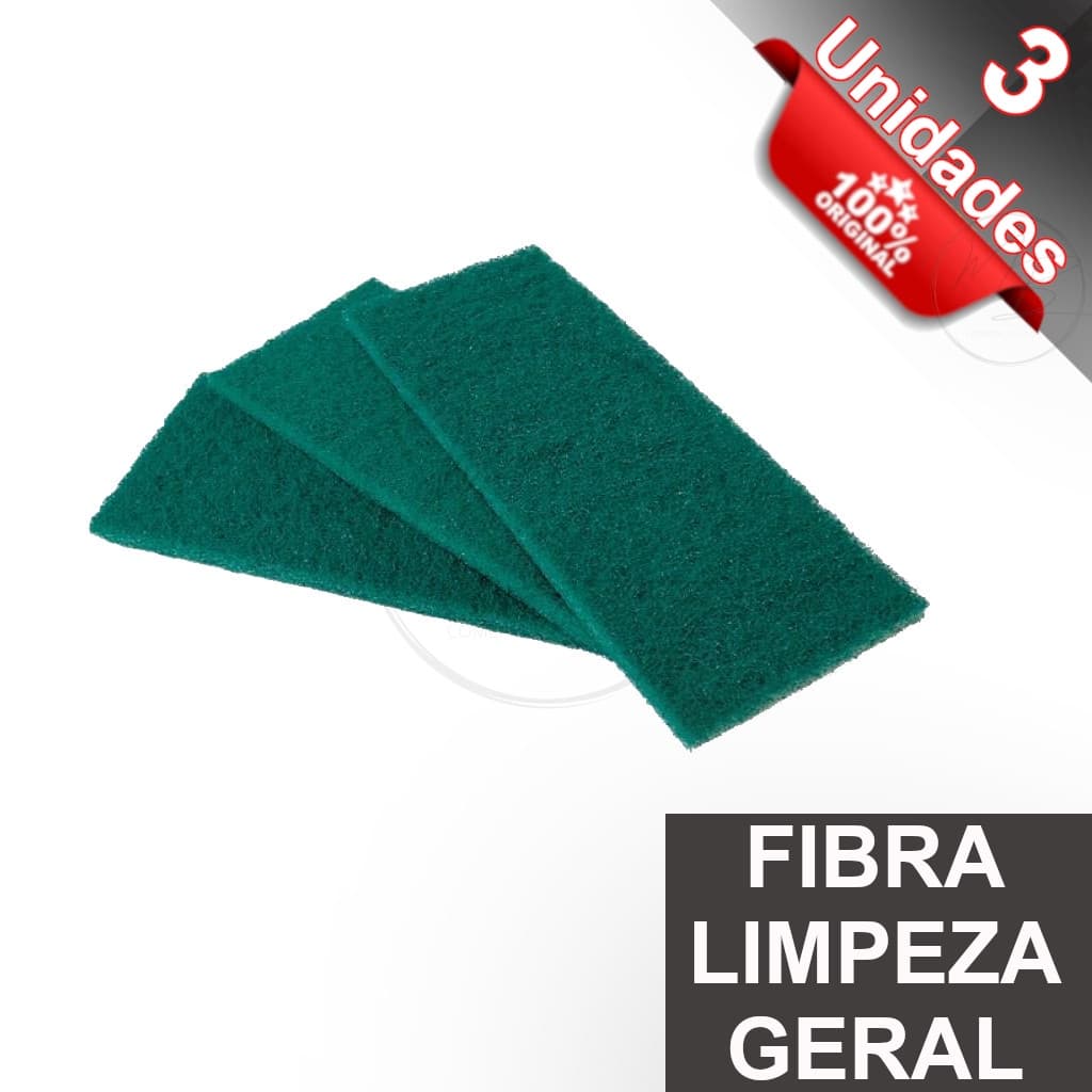 Kit 3 Fibra Verde Uso Geral British