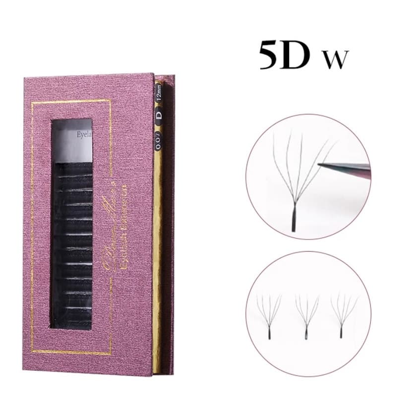 Cílios Decemars W 5d Mix E Tamanho Único Volume Egipcio