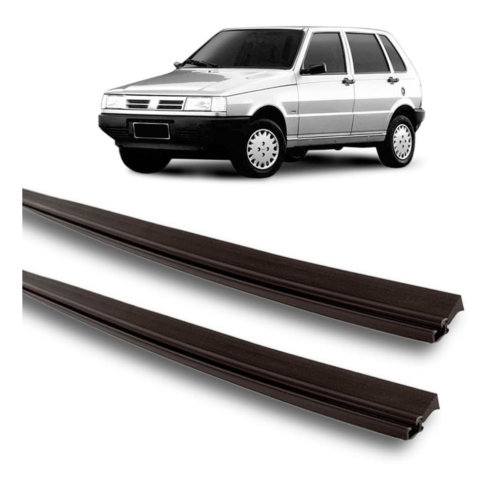 Par Pingadeira Friso De Teto Fiat Uno 4 Portas 1984 A 2013.