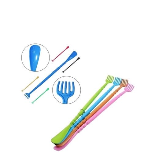 Coçador Com Calçadeira 2x1 48cm, ideal para idosos. Cores Sortidas Ref: 7217 novos e de qualidade