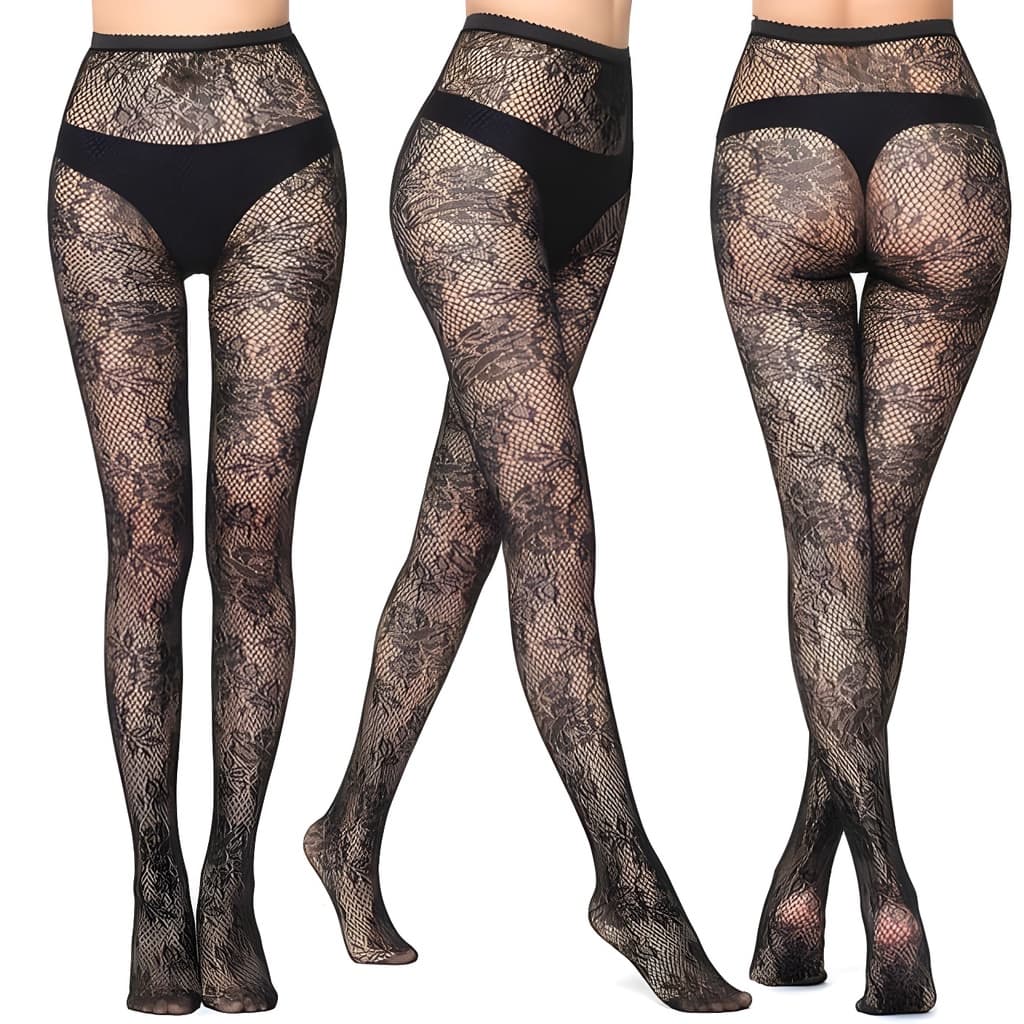 MEIA CALÇA ARRASTÃO BORDADA COM RENDA SENSUAL ESTILOSA FESTA HALLOWEN CARNAVAL BALADA SHOWS