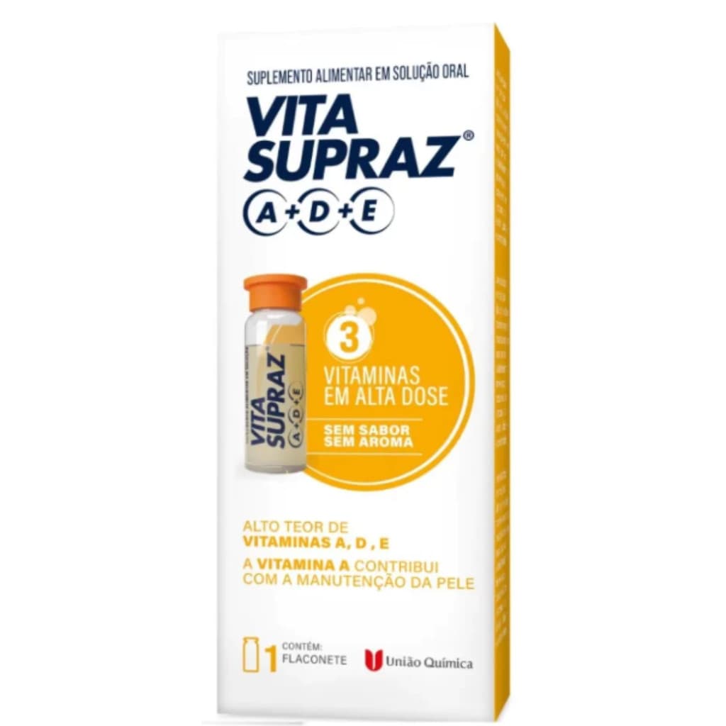 Vita Supraz A+D+E 1 Flaconete 3ml (Adeforte)- União Química