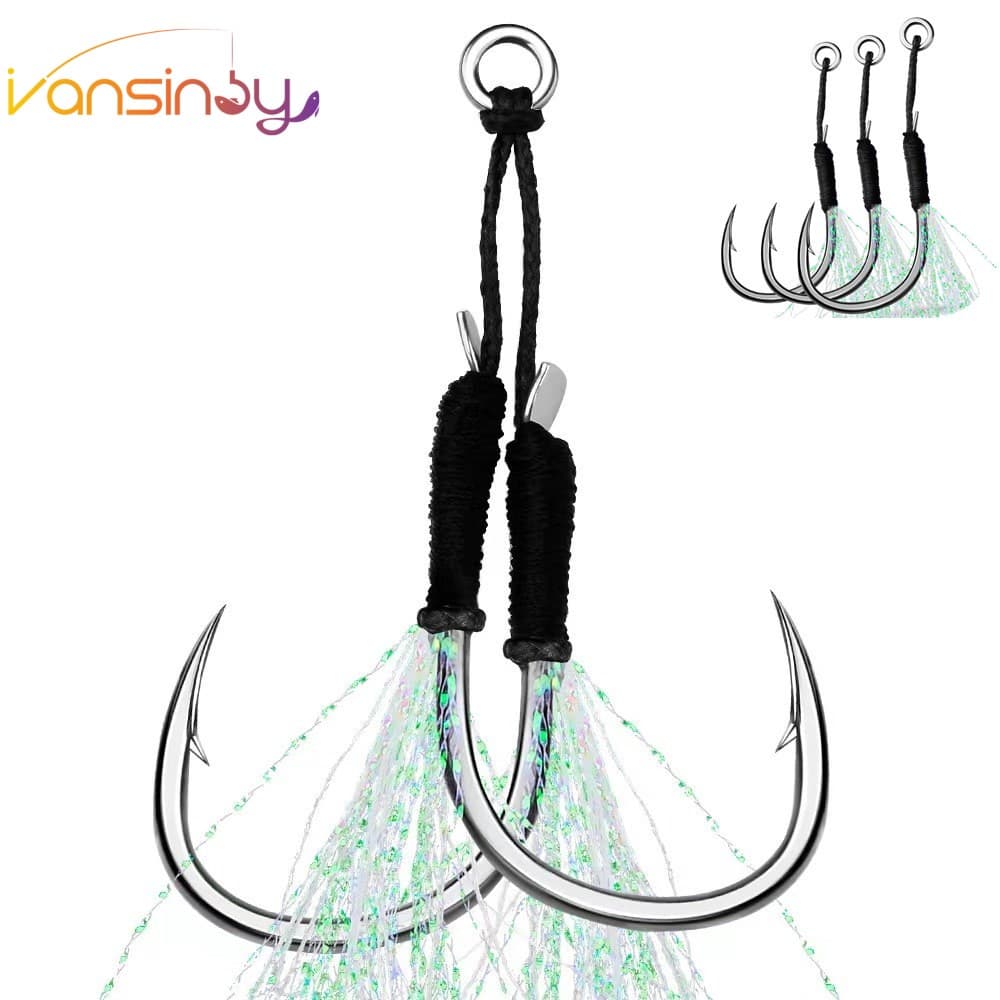 Anzóis De Pesca Pretos Auxiliares Anzó
