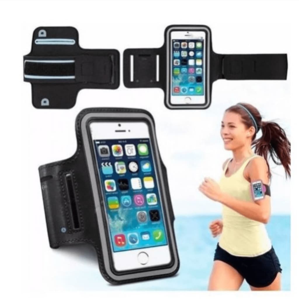 KIT 3 Capa De Braço Suporte Braçadeira Celular Corrida Academia