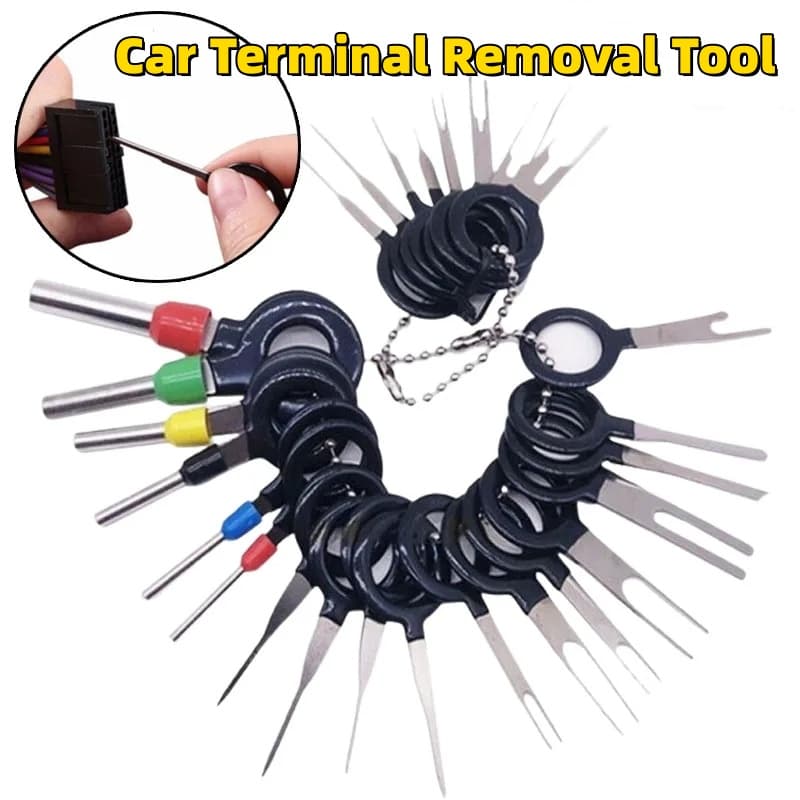 18Pcs 21Pcs 26Pcs Kit De Remoção De Terminais Para Carro/Extrator De Pinos De Crimpagem Elétrica Automática/Ferramentas Profissionais De Reparo
