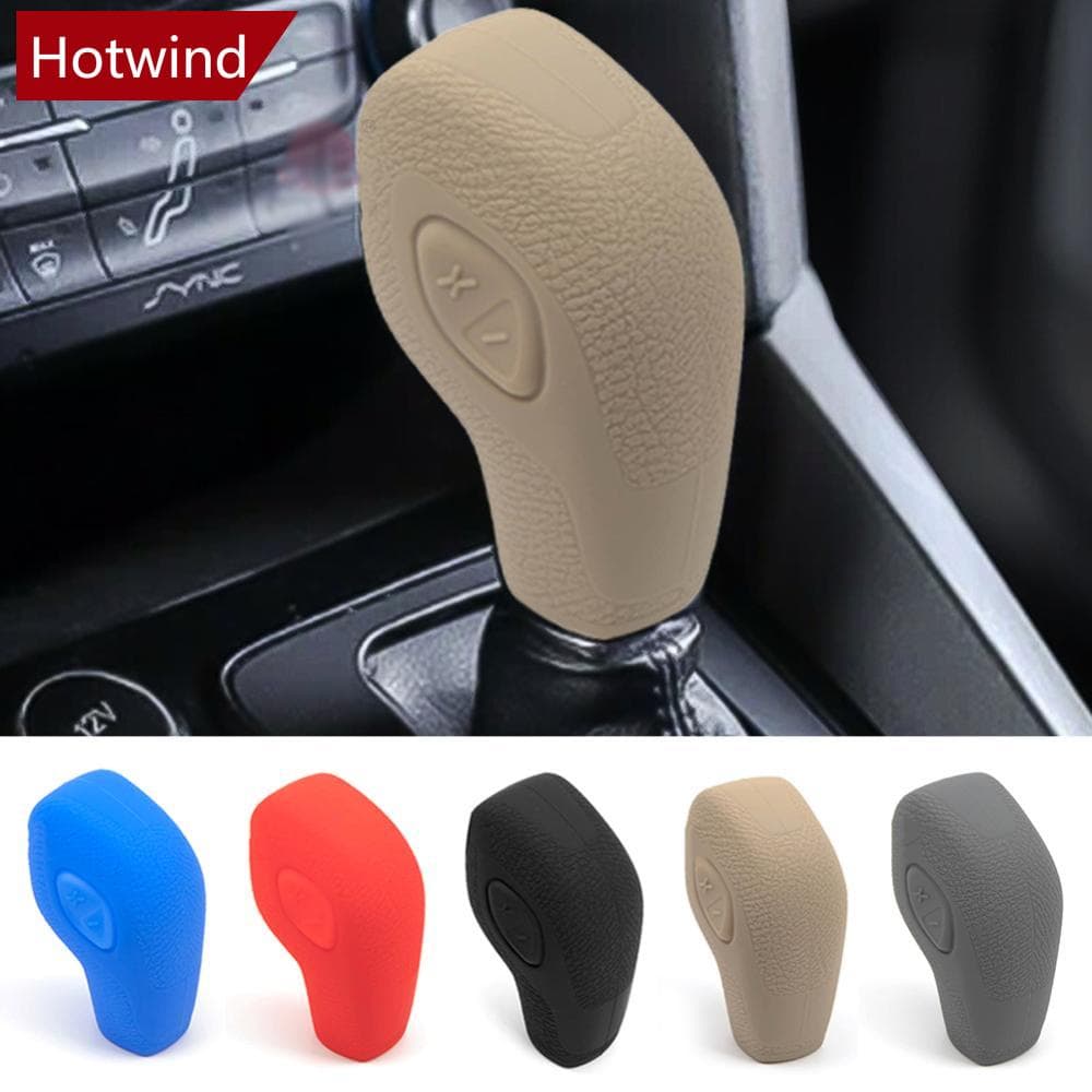 Capa De Silicone Para Carro Colarinhos De Mudança De Marcha Alavanca Decoração Ford Fiesta New Focus Escort Mondeo