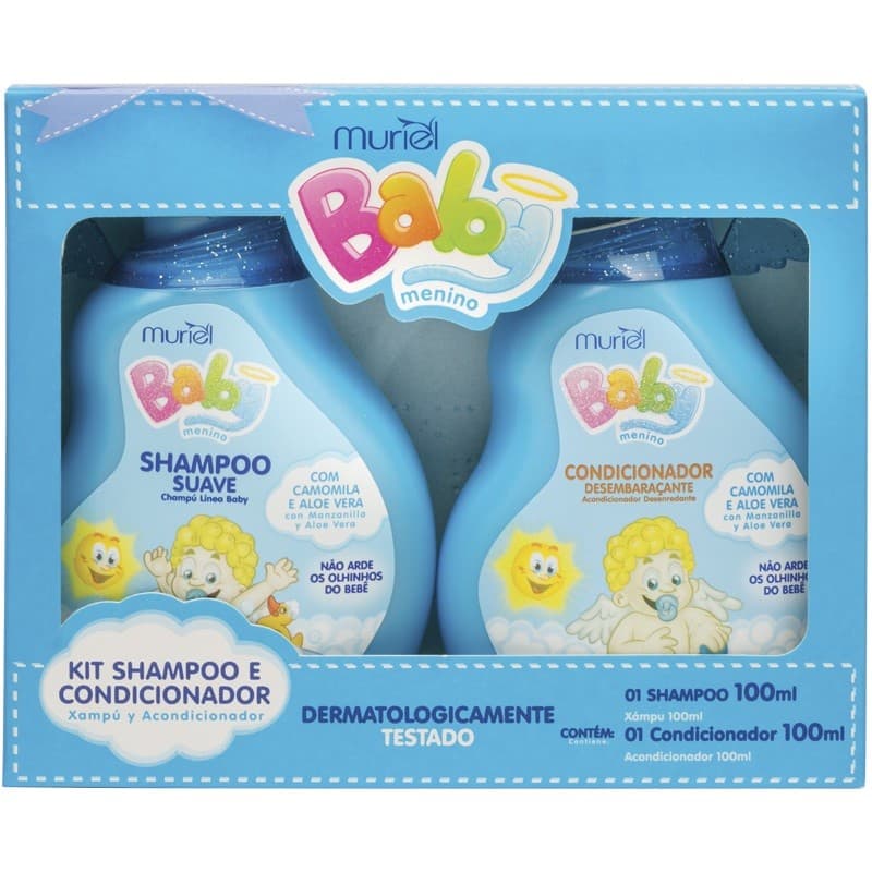 Kit Shampoo E Condicionador Baby 100ml Muriel Original