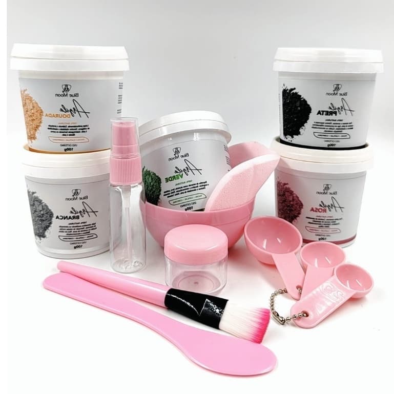Kit Com 2  -1 Argila Blue Moon  + 1 KIt Com 9 Peças