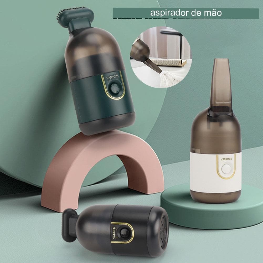 Mini aspirador de pó sem fio aste USB elétrico automático roupas de carro escritório AfricBags Determine