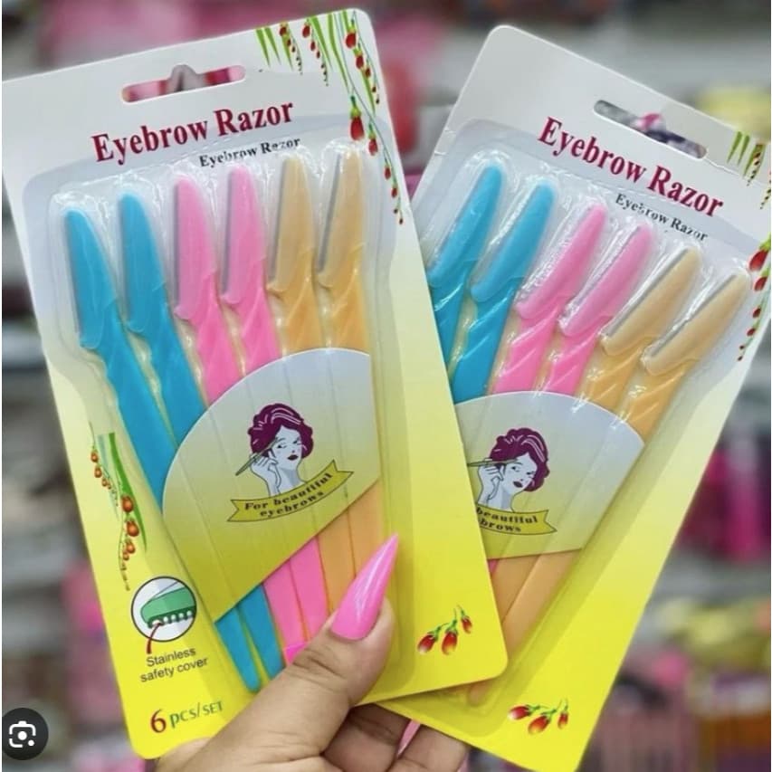 ANA 1108 KIT 36 unidades Lâminas Sobrancelha e Rosto Navalha Depilação  design