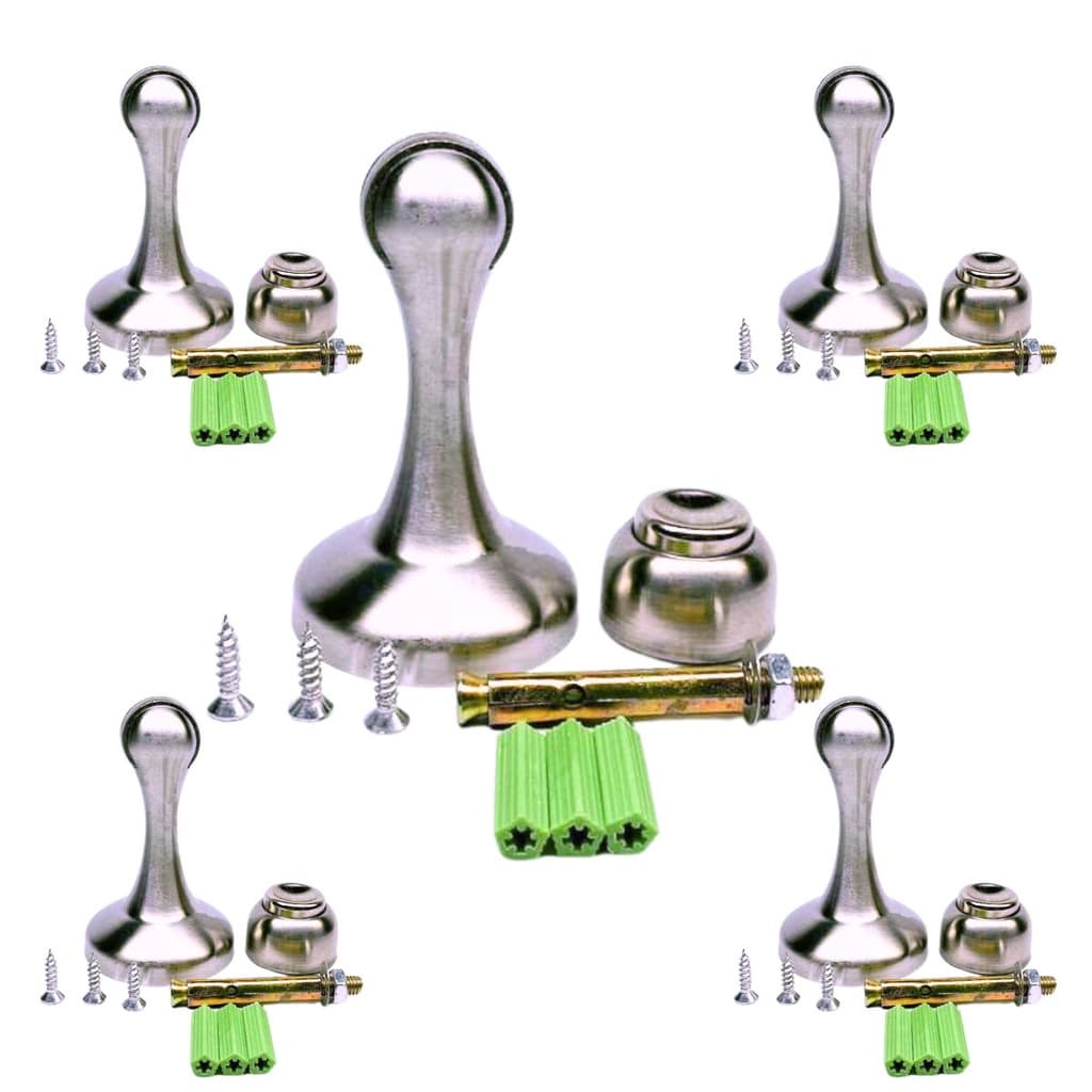 Kit 5 Prende Porta Magnético Trava Fixador Com Amortecimento