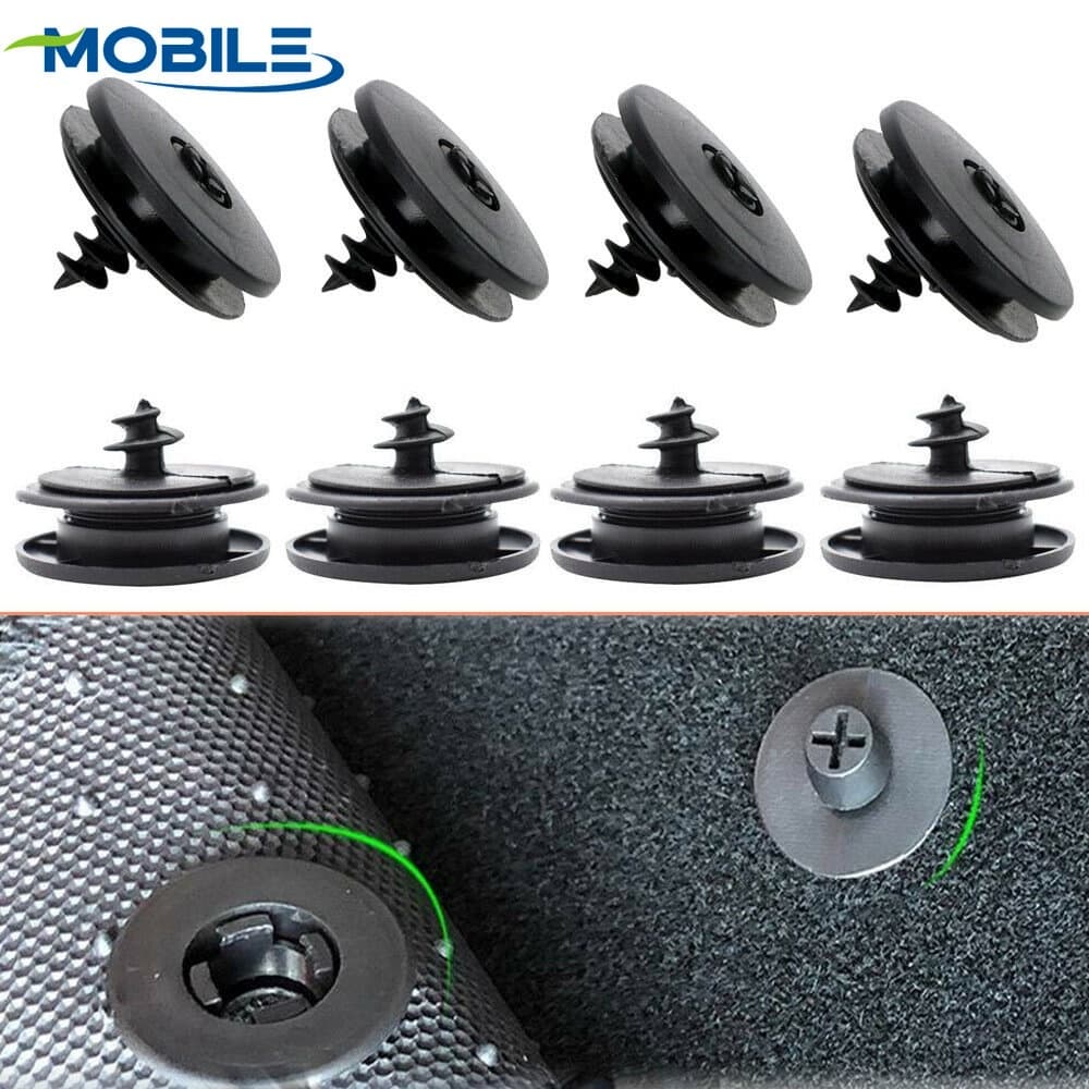 10 Unidades 3 Em 1 Suportes De Retenção De Pressão De Carpete Totalmente Cercados Fivela De Fixação De Almofada De Pé Ta