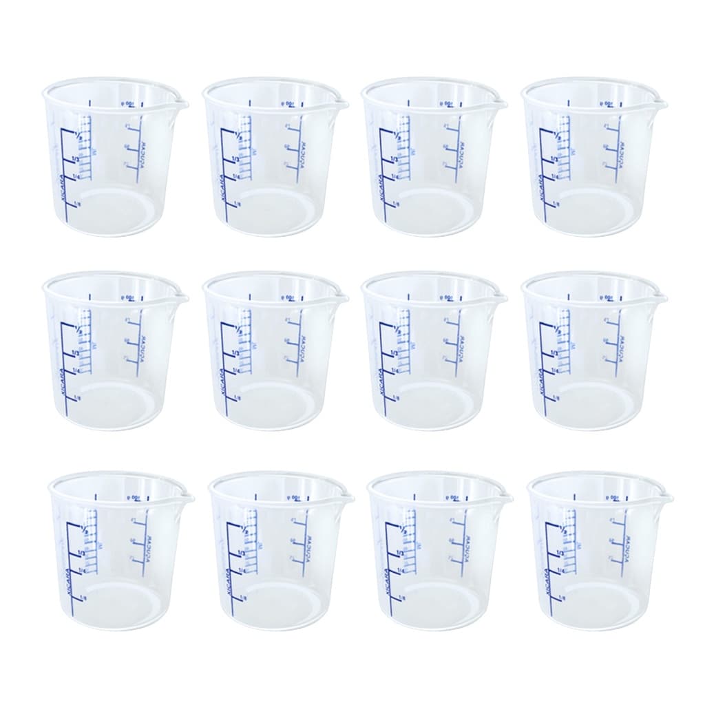 12 Copo Graduado 100ml Copo Medida Copinho Culinário