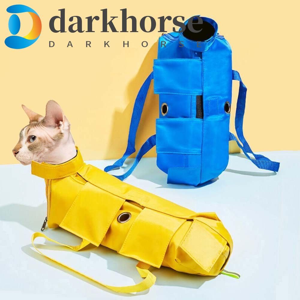 DARKHORSE Cat Grooming Bag Macio Multi-Função Especial Banho Lavagem Exame Gato Fixação Bolsa