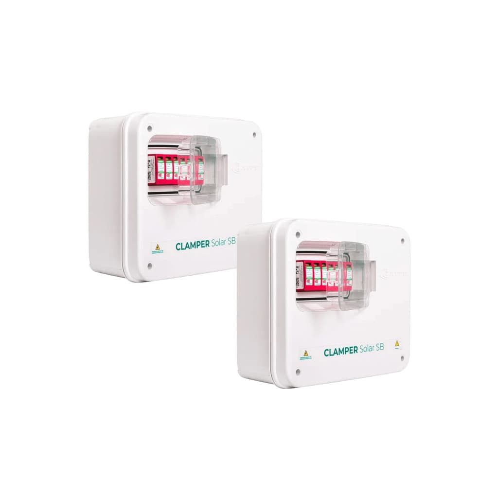 Kit com 2 String Box Solar Clamper 4E/2S 1040V 20A 1 Chave
