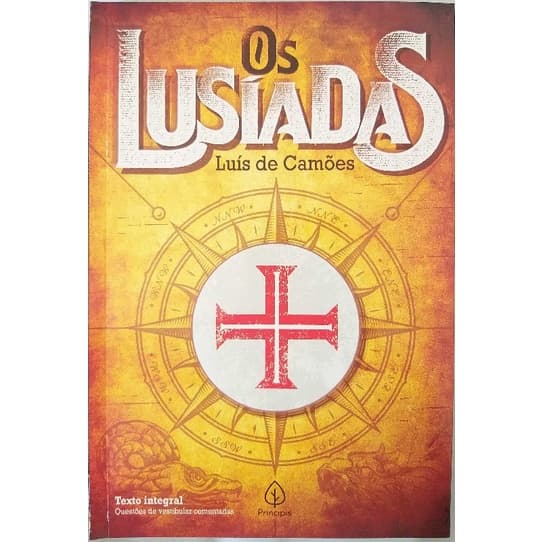 Livro Físico Os Lusíadas Luís Vaz de Camões