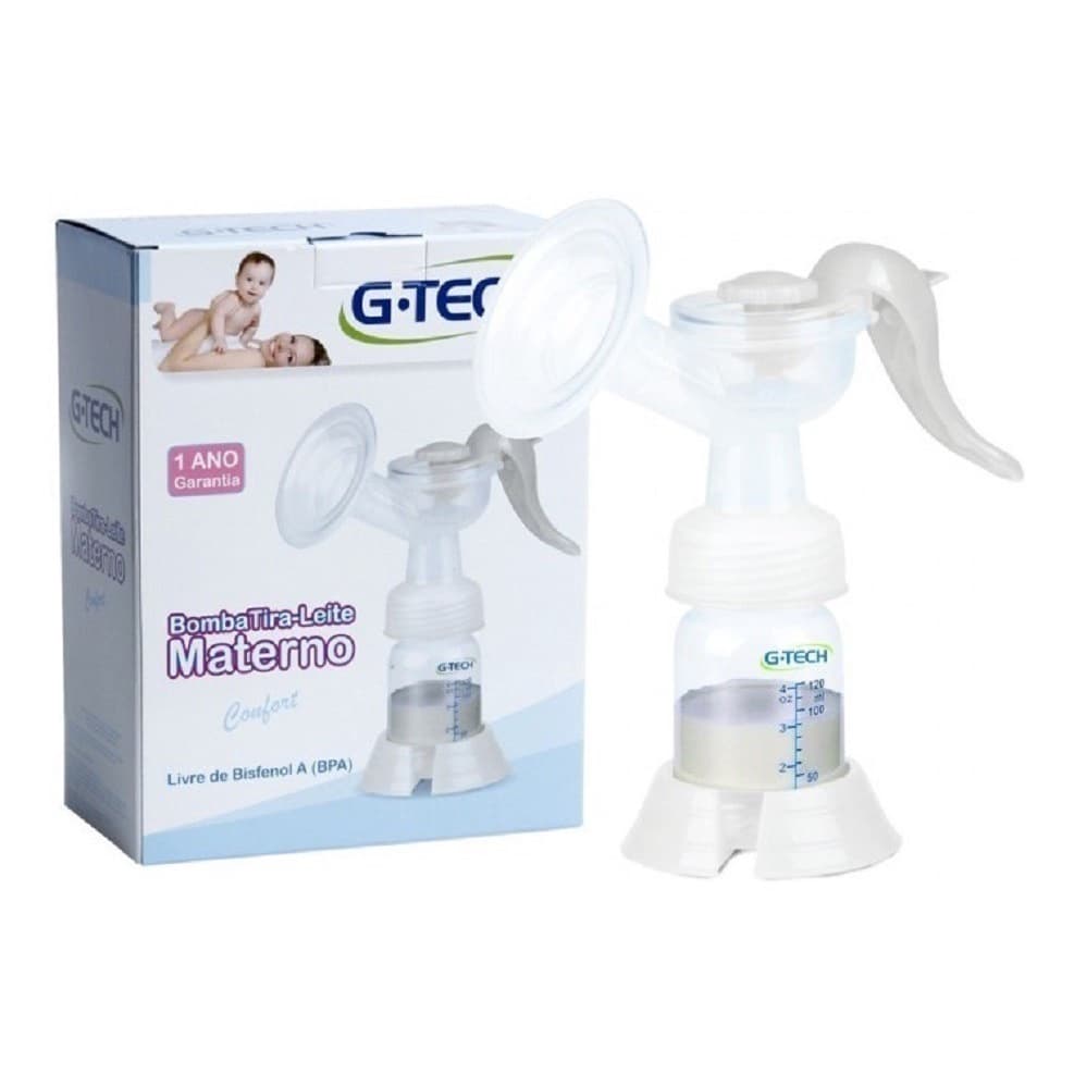 Bomba  Manual Tira-Leite Materno Confort G-Tech